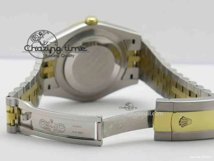 0228 DateJust II 41mm SS YG BP Maker Best Edition White Diam Dial On Jubilee Bracelet A ModernLook 3663